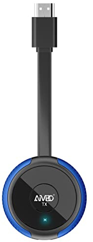 Wireless HDMI Transmitter and Receiver 4K 5G, Wireless Sender Extender, 165FT/50M Streaming Audio Video for Laptop/TV Box/Camera/Phone/PS to TV/Monitor/Projector (TX-Blue)