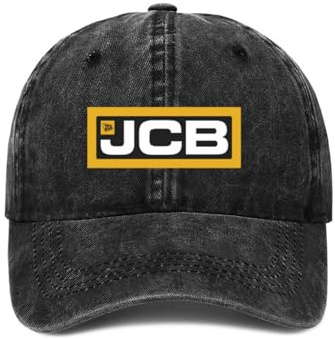 Windsoul Classic Excavator JCB Baseball Cap Verstellbare Unisex Cap Vielseitig