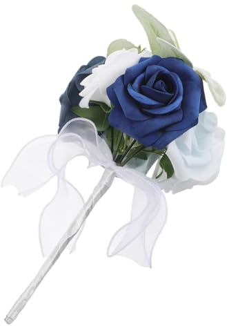 VERDANVERSE Färgblockerande Blomsterdekoration För Bröllop Brudtärna Bröllopsblommor Bröllopsblommor Dekorationer Konstrosbukett Bröllopsdekor Bukett För Bröllopsblomsterarrangemang