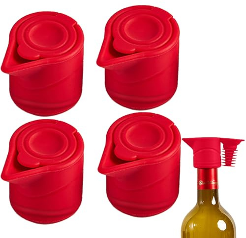 Vinkopp, flaskpropp för vin (röd)