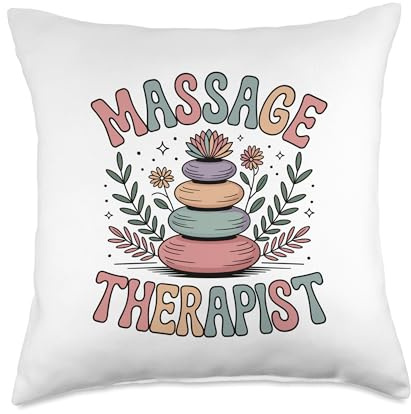 Massage Therapist Massage Therapy Throw Pillow