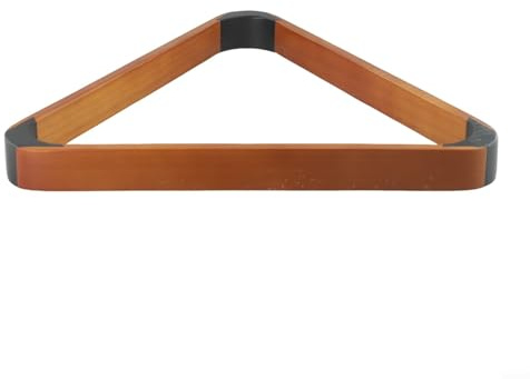 Gdfnmogo Billard en bois massif Triangle Rack pour 2 ou 4 Boules de billard 57,2 mm – Accessoire de salle de jeu pour table de billard de style américain