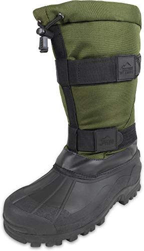 normani Canadian Winterstiefel Kälteschutzstiefel Ice-Boots bis -40 Grad Farbe Oliv Größe 37/3
