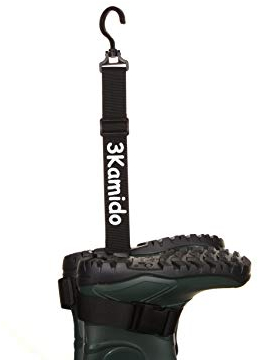 3Kamido Verstellbare Kleiderbügel für Wathose Watstiefel Stiefel, Motocross Stiefel, Gummistiefel, Gürtel für Trocknen Wathose (1)