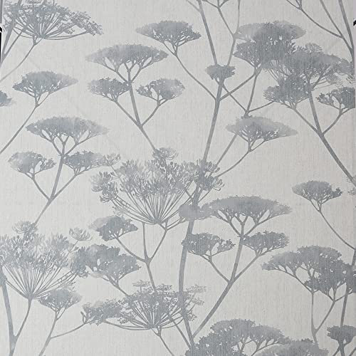 Superfresco Easy Meadow Silhouette Blue Grey Wallpaper