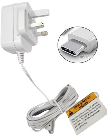 MaxView Type-C Power Adapter for Babysense Video Baby Monitor Model: MaxView and Prisma (Not Compatible with Other Models)