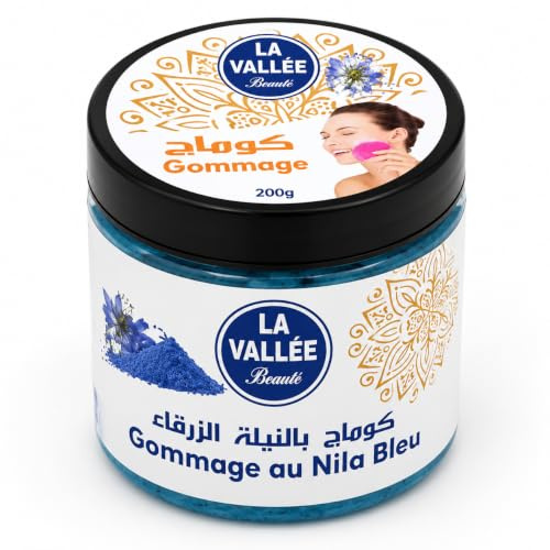 Blå Nila Pulver Scrub 200 g, exfolierande