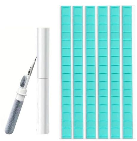 Reinigungsknete Handy, Reinigungsset für Smartphone und Kopfhörer, Reinigungsknete mit Reinigungsstift, Kompatibel Mit Smartphone, Passt Telefon Ohrenschmalz Schmutz