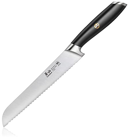 Cangshan L Series 8-Inch Bread Knife, German Steel Forged, 1027365