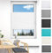 Plissee Ohne Bohren Plissees Klemmfix 40 x 120 cm Verdunklungsplissee Lichtundurchlässig Plissee Rollo Klemm Plissee Inkl. Aller Montage-Teile für Fenster & Tür, Weiß