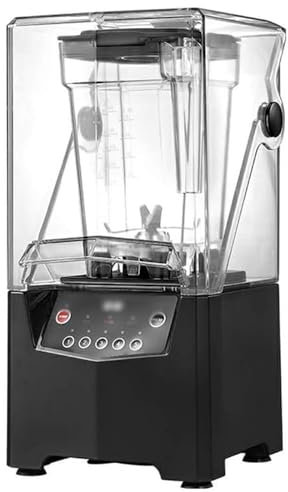YLANMEI Licuadora Vertical de 2200 W y 2,2 L, licuadora Inteligente Alto Rendimiento, para Batidos, máquina Hacer Helados, insonorizada, con función triturar Hielo, Familiares Amigos