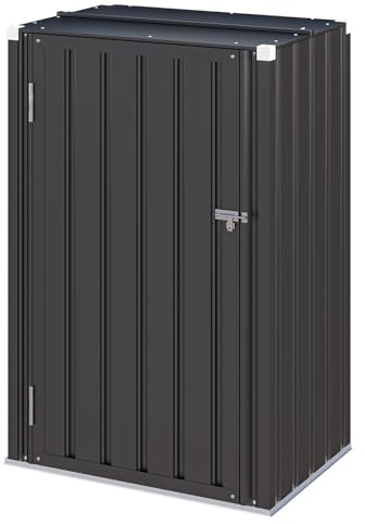 YODOLLA Armoire de Rangement Verticale en Métal Extérieure Étanche