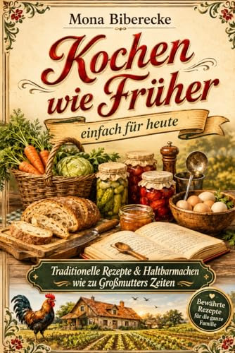 Kochen wie früher – einfach für heute: Traditionelle Rezepte, modern vereinfacht – Nachhaltiges Einkochen, Haltbarmachen und Genießen für den Alltag