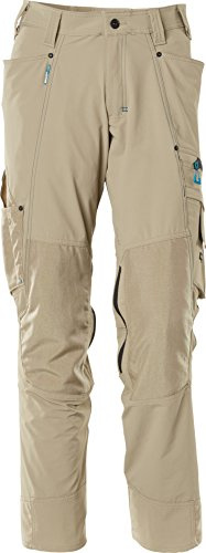 Mascot, pantaloni alla zuava Stretch, modello Advanced, di colore antracite, Beige, 17179-311