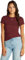 Tommy Jeans Damen T-Shirt Kurzarm Essential Rib Slim Fit, Rot (Deep Rouge), L