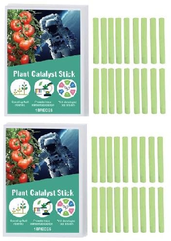 Pflanzen Düngestäbchen, Düngestäbchen für Grünpflanzen, Ausgewogener Pflanzendünger, Pflanzen Dünger, Dünger Zimmerpflanzen, für Pflanzen Im Innen- und Außenbereich