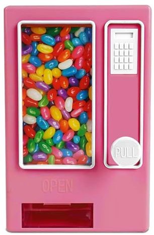 YUNNIAN Macchina per Caramelle Quadrata Giocattolo Organizzatori Dolci Scatola Distributore Automatico Sicuro capacità Decorazione della Camera dei Bambini Fornitura Regali Dispenser