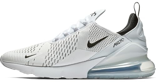 Nike Air Max 270 Herren-Laufschuhe, (Größe 46,5 M EU), Weiß/Rot