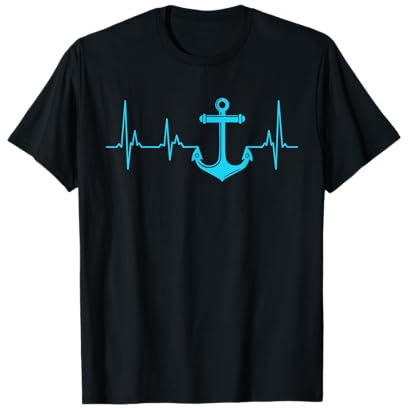 Ancre marin, bateau à voile, cadeau T-Shirt