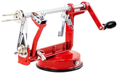 Apple peeler and corer with Powerful Suction base Apple peeler slicer corer with stainless steel blades for pears potato peelers