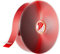 POPPSTAR selbstverschweißendes Silikonband, 11m x 25mm, Isolierband und Dichtungsband (Wasser, Luft), rot, 1 Rolle