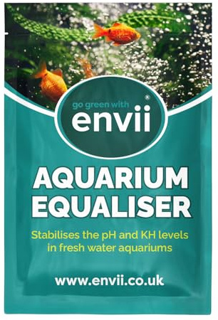 Envii Aquarium Equaliser - Aquarium pH Balance & Controller, Raise pH Up & Down and Buffers KH & GH in Fish Tanks, Ammonia Remover for Aquariums Treats 500 Litres of Water