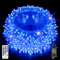 JXLEDAYY 403 FT 1000 LED String Lights Outdoor Fairy Lights Plug in Super Long Christmas Lights with Remote Timer 8 Modes for Xmas Tree Yard Outside Garden House Party Wedding Decoration-Blue