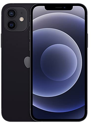 Apple iPhone 12, 64GB, Black - Unlocked (Renewed Premium)