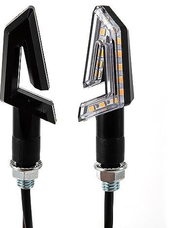 evomosa Motorcykel LED 12V 24V Blinkers Moto Lights (A)