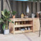 Mueble de Cocina de Exterior Madera Maciza de Pino 106x55x64 cm,wenjingqi-832333