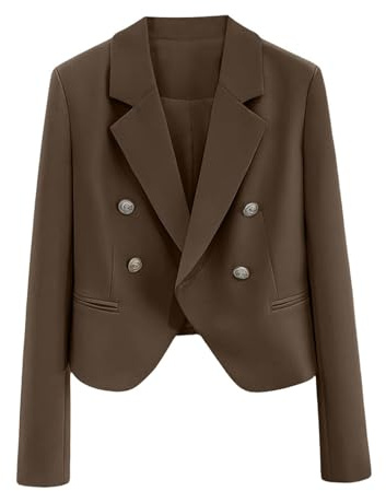 Americana Mujer Corta,Chaqueta Informal De Mujer Estilo FrancéS Sudadera Con Capucha De Manga Corta Para Primavera Y OtoñO Para Ir Al Trabajo Ir De Fiesta O Salir Con Vaqueros Faldas Y Pantalones
