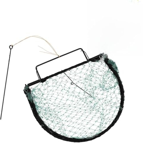 LoogCape Trampa para pájaros verde de 30 cm de acero duradero reutilizable para jardín y casa repelente de animales humanos para pájaros, insectos, mosquitos, avispas, ratones de campo, martas
