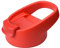 HYDRO CELL Weithals-Trinkflasche – Zubehörkappen – 1,8 l, 1,1 l, 907 ml, 680 ml, 510 ml, 397 ml, Sportverschluss – Edelstahlkappe (rot – Kaffeedeckel (400 ml – 1,8 l)