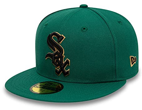New Era Cappellino 59FIFTY NFL NBA MLB Limited Edition, Chicago White Sox Green, 56/57 cm