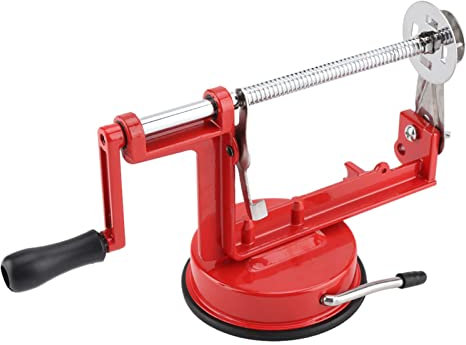 Spiralschneider Kartoffel, Edelstahl Tornado Schneidemaschine Kartoffel mit Rutschfester Griff Chipsmaschine, f¨¹r Obst Kartoffeln Tornado Chips Gurken oder Karotten, spiralschneider kartoffel