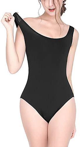 Genérico Bañador Menstrual para Mujer Y Niña Ropa Interior Menstrual A de E Impermeable para Días Y Medios Bañador La Menstruación (Black, S)