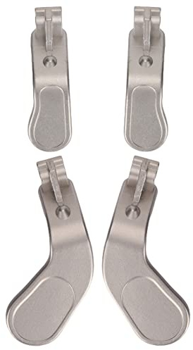 lyrlody Paddle Controller, 4 Pezzi Intercambiabili in Acciaio Inossidabile per un Maggiore Controllo con Blocco del Grilletto Rapido, per Elite Series 2