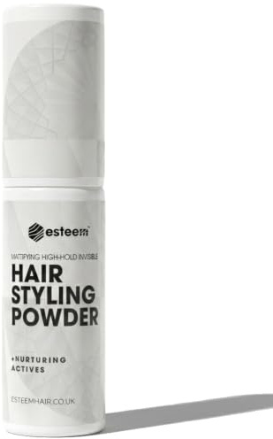 Esteem Volumizing Hair Texture Powder, Precision Pump Bottle, 16g | Nurturing Active Ingredients, Zero Shine Matte Finish, Instant Root Lift, Invisible Hold, Lightweight, Non-Sticky Formula