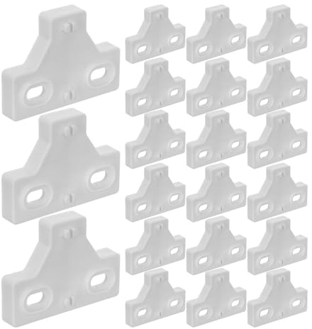 ARTIBETTER calzas para bisagras de puerta, espaciador de bisagra de copa, 50 piezas, plástico nylon, para gabinetes y cocina, mejora hardware