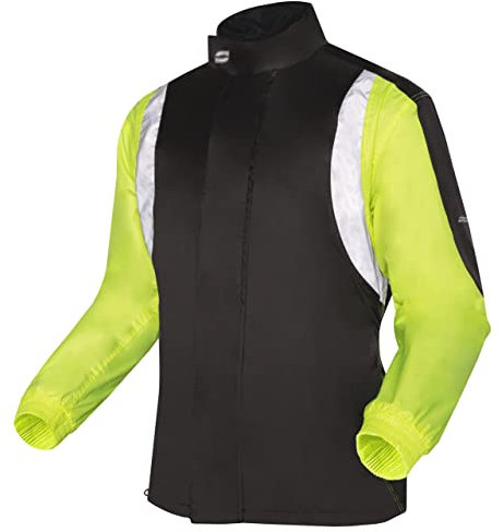 OZONE MOTO Marin Motorrad Regenjacke Wasserdicht Elastische Taille und Bündchen Mesh Futter Reflektierende Platten