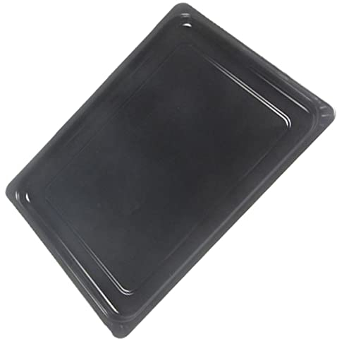 MOULINEX Lèchefrite FS-9100020662 pour Four, Noir, 32.5 x 24.5 cm, Acier émaillé, Compatible avec mini four, Dimensions 325x245 mm, 0.45 kg, Dishwasher Safe