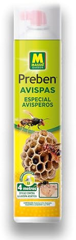 Insecticida Avispas Preben Avisperos 750 ml – Spray para Avispas, Avispa Asiática y Avispones MUY EFICAZ | Pulveriza Hasta 4 Metros | Elimina Avisperos de Forma Inmediata | Uso Exterior | Nexum Market