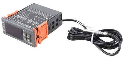 Controlador de temperatura digital STC 8080A, termostato para refrigerador, descongelación automática con sensor , 220 V, para cámaras frigoríficas.