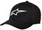 Alpinestars Ageless Curve - Unisex Baseball Cap, Kappe für Herren und Damen, Sportkappe rundum geschlossen, Black/White, L-XL