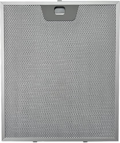 eRicambi® 1x Filtro Metallico Antigrasso per Cappa Aspirante, Compatibile con Elica Franke, Dimensioni: 235x189x8 (mm) Filtraggio a Lunga Durata Made in Italy