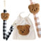 SUPER PACK De 2 Chupetero De Tela B&J® SIN PELIGRO DE ASFIXIA + Portachupete Bebé | 2x Cadena Chupete Bebé | Guarda Chupetes Bebé | 2x Sujeta Chupetes | Porta Chupetes Bebé | Chupeteros Bebé