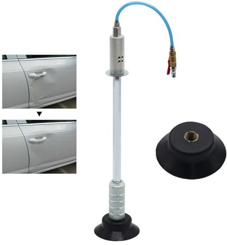 Auto Repair Air Puller - Suction Cup Slide Hammer Tool Kit | Pneumatic Dents Puller | Car Air Pneumatic Removal Kit | Car Auto Body Repairing Slide Hammer | Dent Removal Hammer for Auto Maintenance
