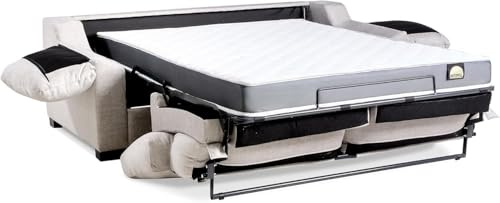 MATTREX | Colchón para Sofá Cama 135x190 Sistema Italiano con Viscoelástica – Colchón para Sofa Cama Visco 14 cm Altura Espuma Alta Densidad Made in Spain Certificado Oeko-Tex (Sofá NO Incluido)