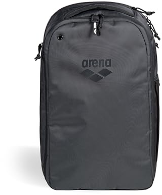 Arena All Set Urban Zaino, Lavoro, Tempo Libero, Palestra, Multisport, Zaino giornaliero di medie dimensioni, Attrezzature per Allenamento, Borsa per Adolescente, Uomo, Donna, 30 litri, Nero