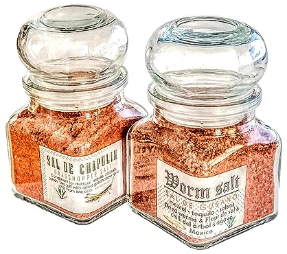 Grasshopper Sale e sale con verme di agave: scatola 2x100g